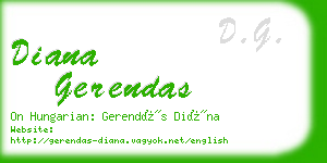 diana gerendas business card